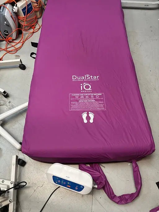 IQ Medical Dual Star Inflatable Mattress System - No Pump - SelfiMed UK