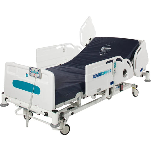 Sidhil Innov8 iQ Electric Hospital Bed with Devilbiss Drive Mattress with Pump SelfiMed UK
