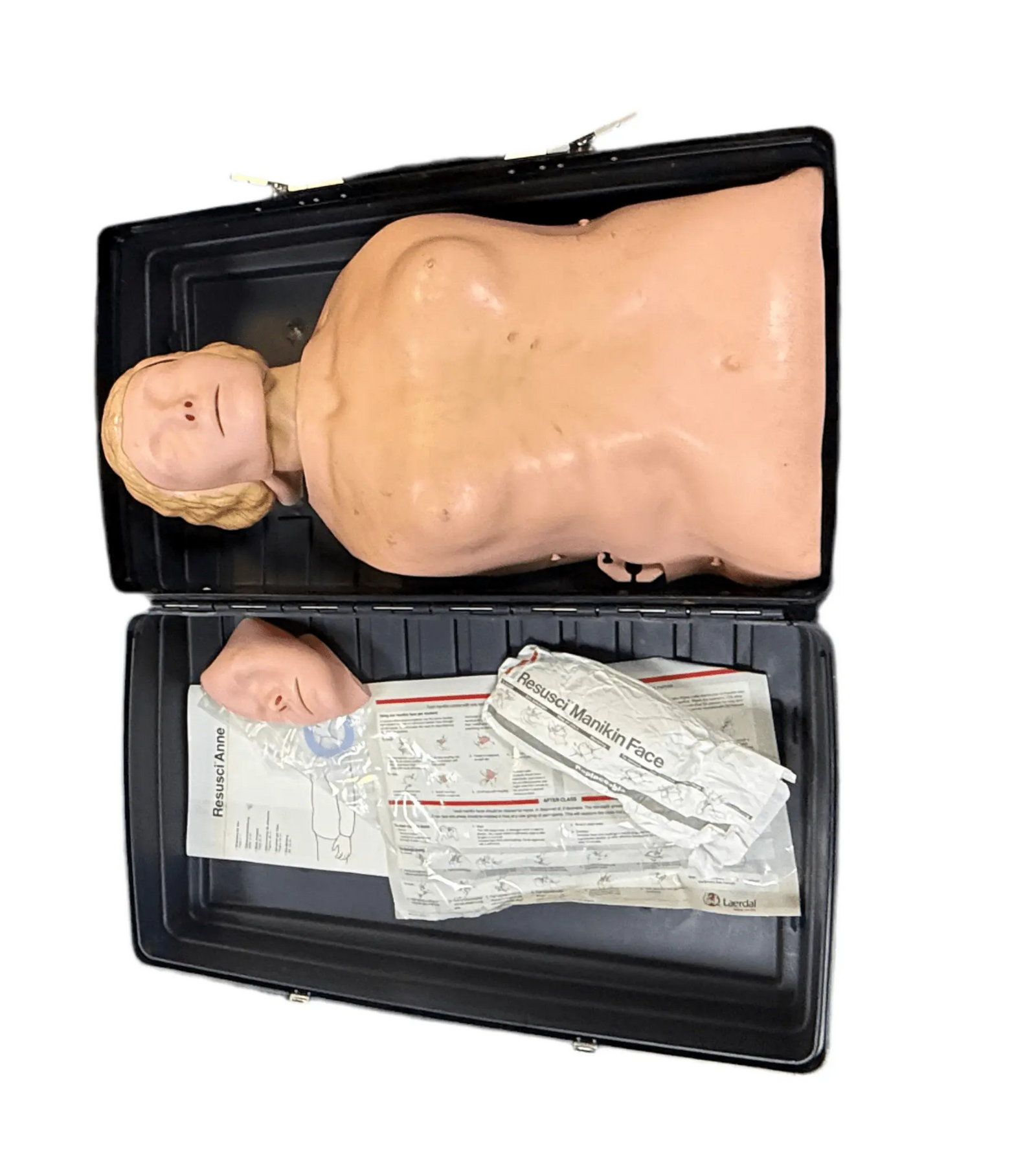 Laerdal Resusci Anne Torso Training Manikin in Carry Case CPR torso training manikin SelfiMed UK