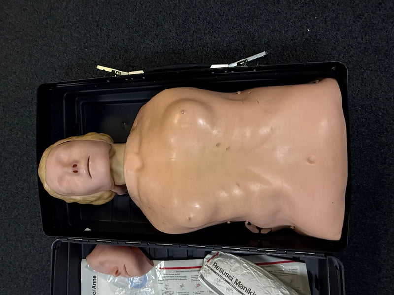 Laerdal Resusci Anne Torso Training Manikin in Carry Case - SelfiMed UK