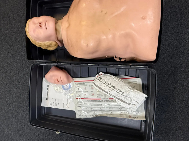Laerdal Resusci Anne Torso Training Manikin in Carry Case - SelfiMed UK