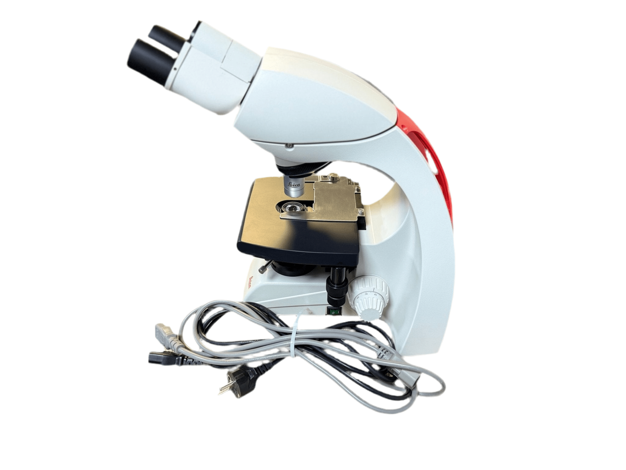 Leica DM750 Binocular Biological Microscope 40X - 1000X - SelfiMed UK