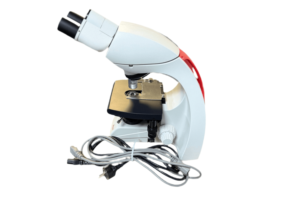 Leica DM750 Binocular Biological Microscope 40X - 1000X - SelfiMed UK