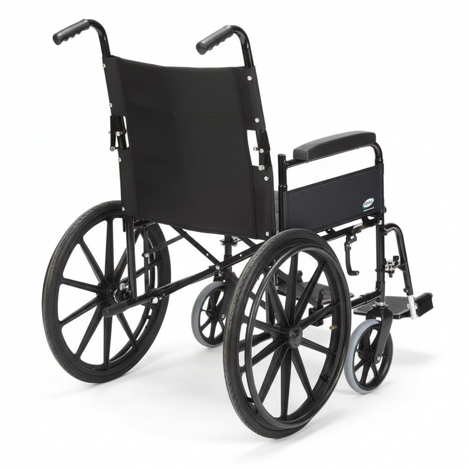 Sunrise Medical Lomax Uni 9 Folding Transit Wheelchair - Brand New