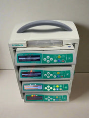Lot of 4x B.Braun Infusomat Space Infusion Pumps with B. Braun Space Station - SelfiMed UK