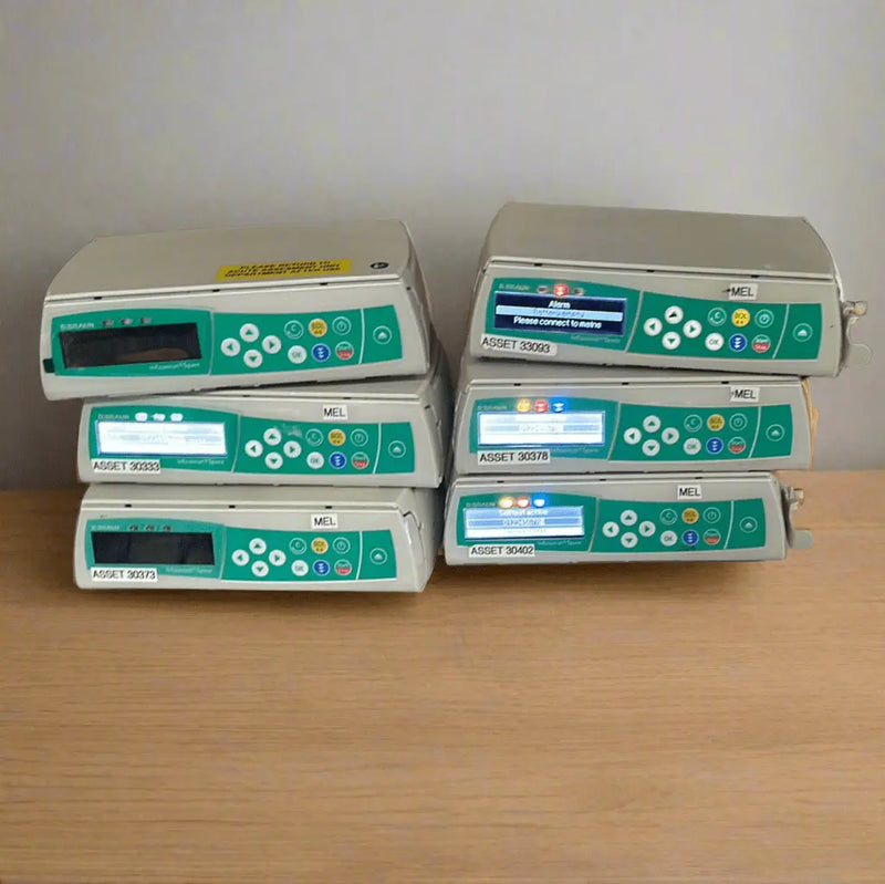 Lot of 4x Braun Infusomat Space Infusion Pump with Charger - SelfiMed UK