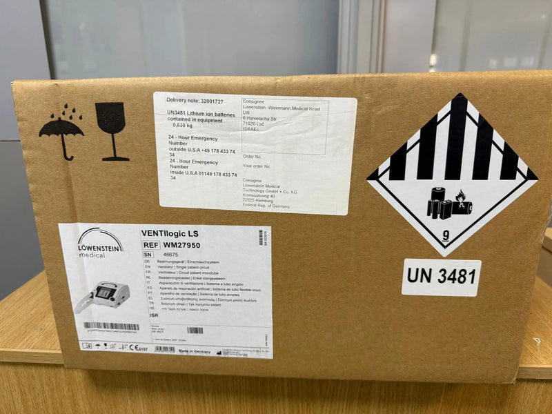Lowenstein Ventilogiq LS Ventilator with Accessories - Brand new - SelfiMed UK