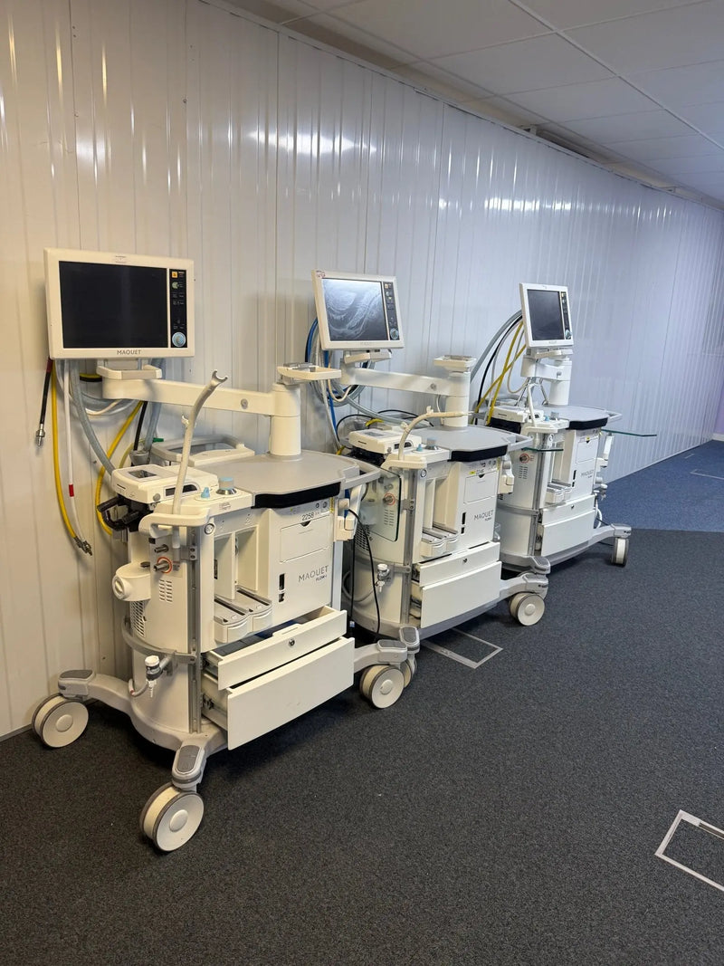 Maquet Flow - i Anaesthesia Machine with Hose - System Version 4.9 - Software Version 04.09.00