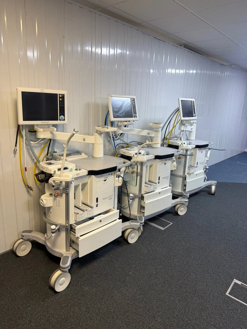 Maquet Flow - i Anaesthesia Machine with Hose - System Version 4.9 - Software Version 04.09.00