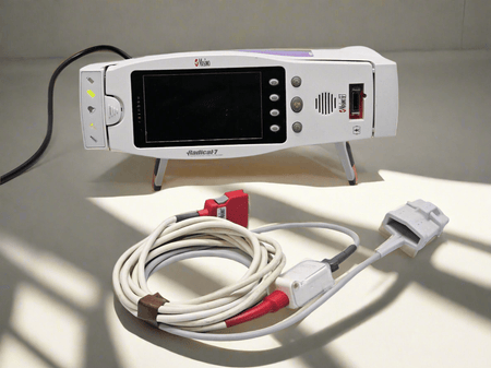 Masimo Set Radical 7 Signal Extraction Pulse CO - Oximeter Patient Monitor with Docking Station & Leads SpO2 - SelfiMed UK