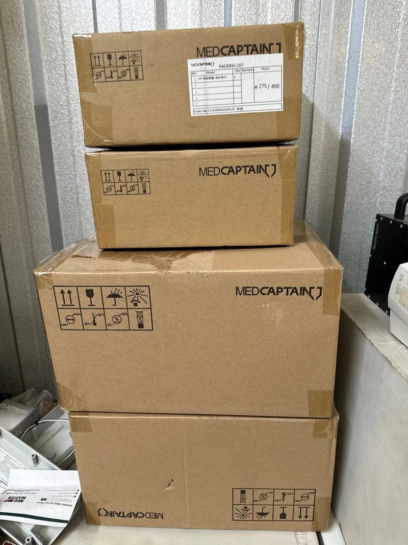 MedCaptain HP - 80 Cabinet / Workstation with HP - 80 Cabinet Cover & Pole Clamp - New in Box