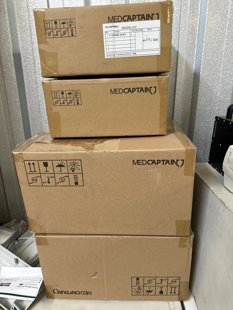 MedCaptain HP - 80 Cabinet / Workstation with HP - 80 Cabinet Cover & Pole Clamp - New in Box