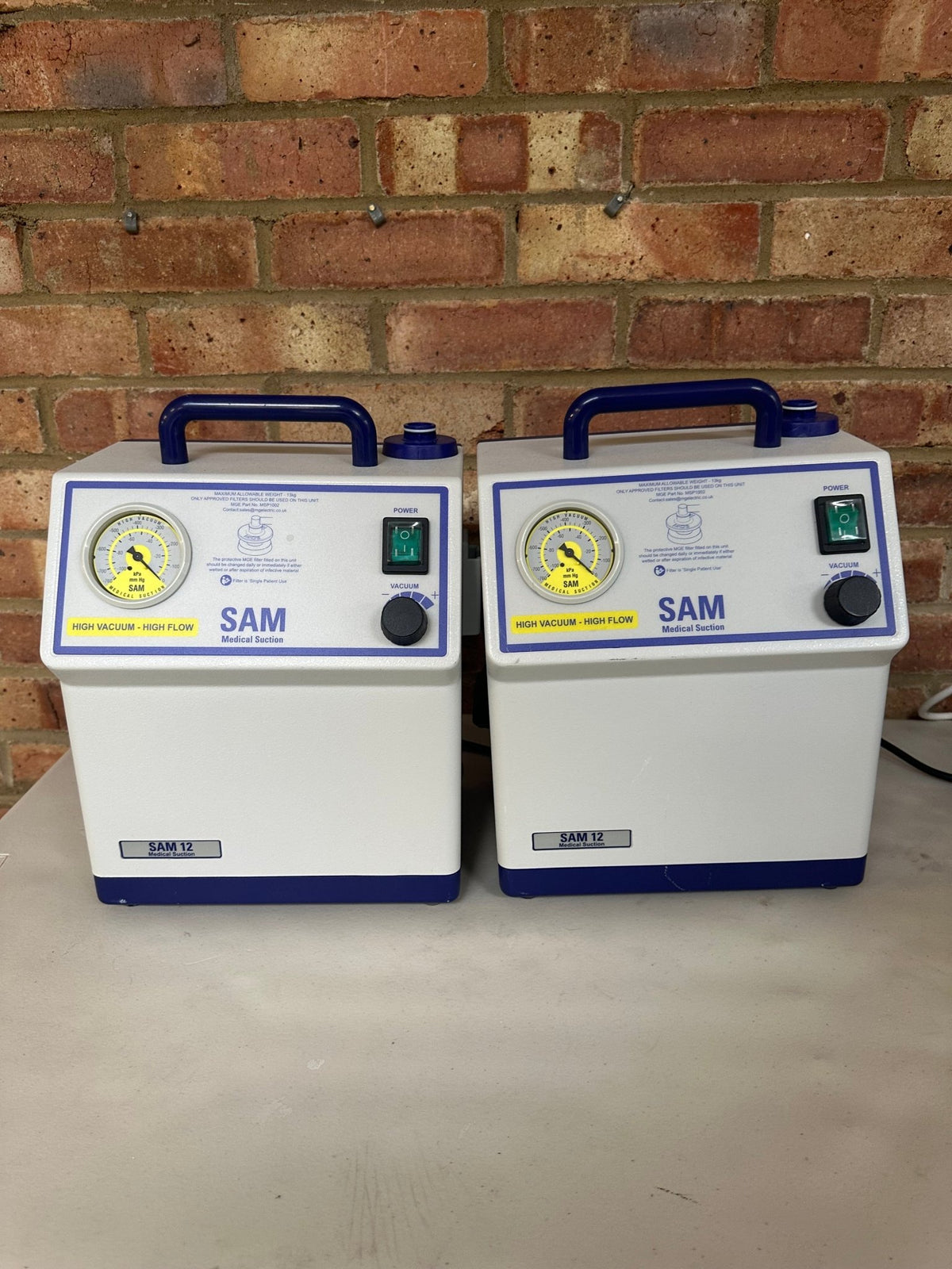 MGE SAM 12 Medical Suction Unit - SelfiMed UK