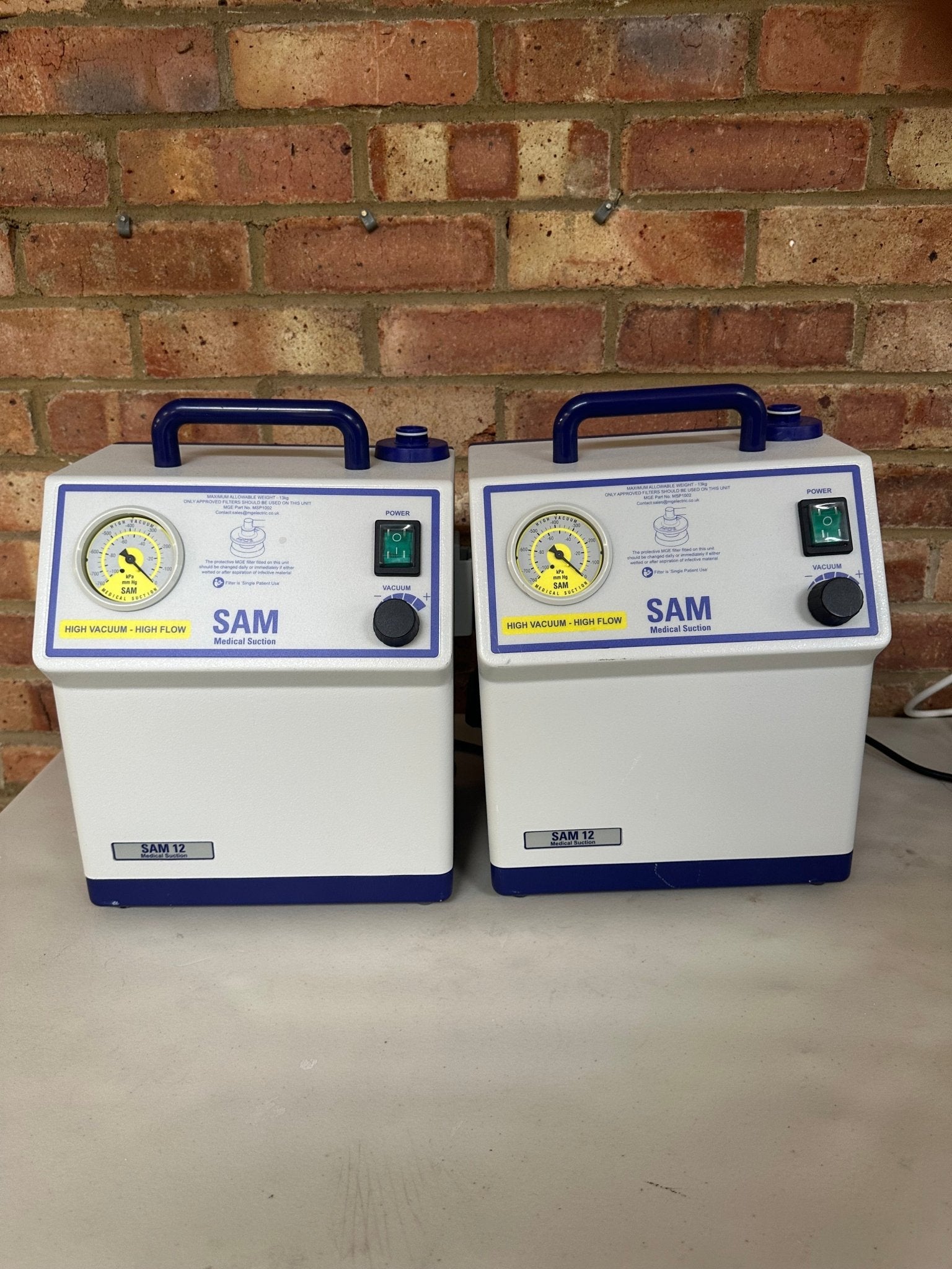 MGE SAM 12 Medical Suction Unit - SelfiMed UK