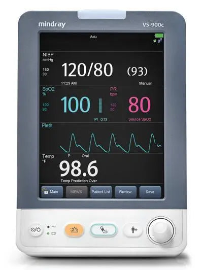 Mindray VS-600 Vital Signs Patient Monitor on Rollstand patient vital signs monitor SelfiMed UK