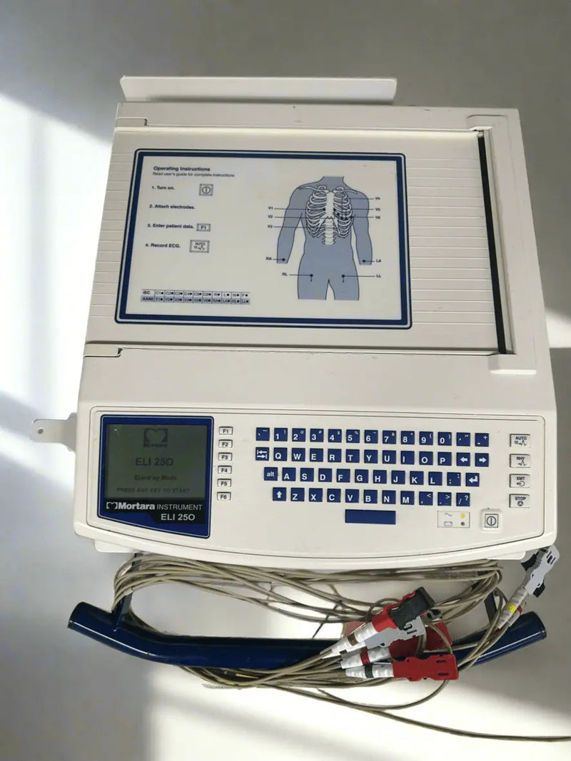 Mortara Instrument ELI 250 ECG Recorder with ECG Leads - SelfiMed UK