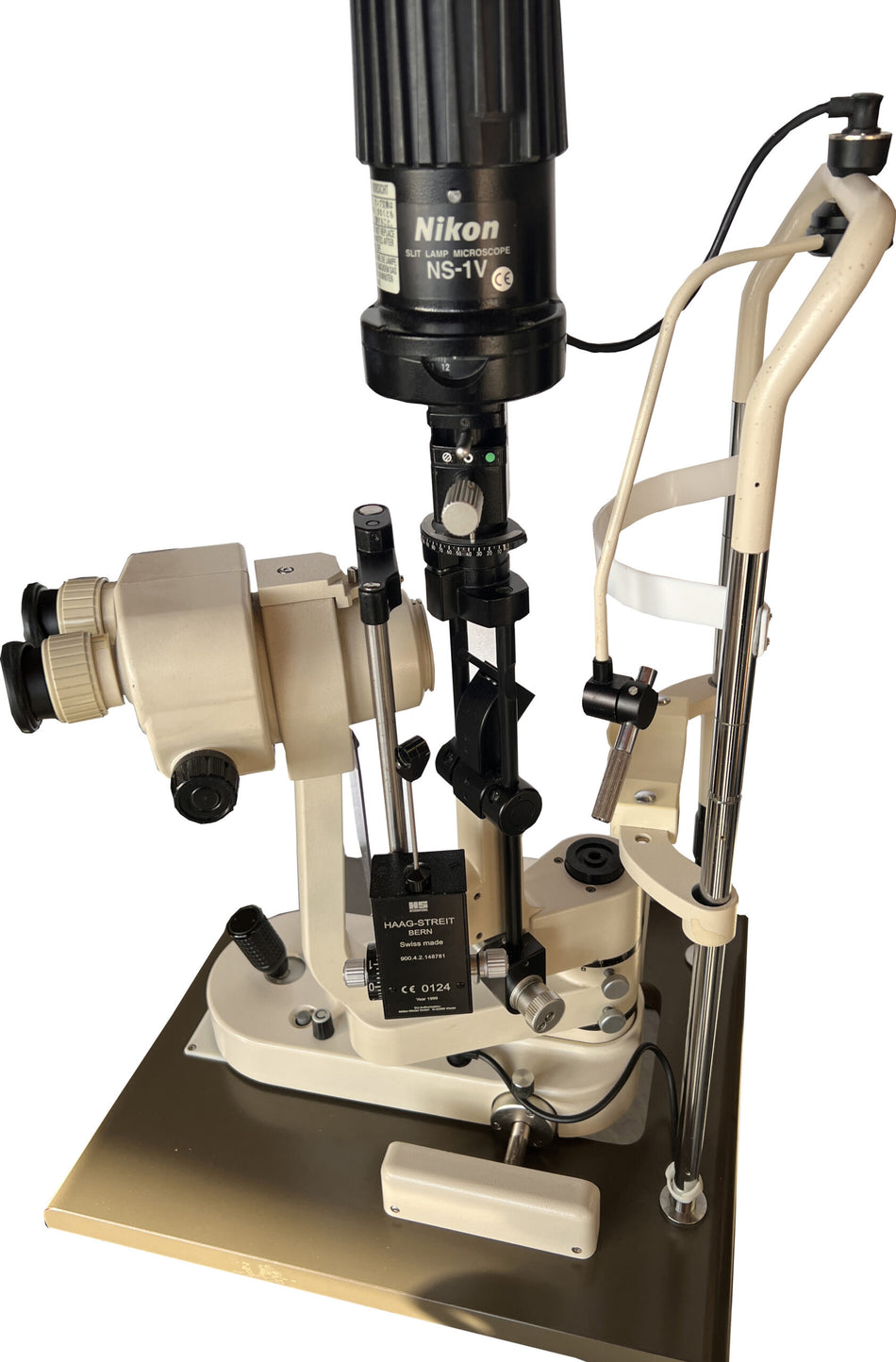 Nikon NS-1 Slit Lamp on Table