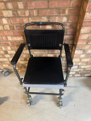 NRS Healthcare Height Adjustable Wheeled Commode - SelfiMed UK