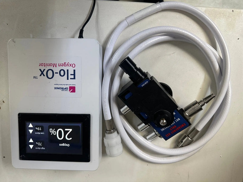 Oxford Optronix Flo - Ox Oxygen Monitor with Mark I Ventura CPAP Flow Generator - SelfiMed UK