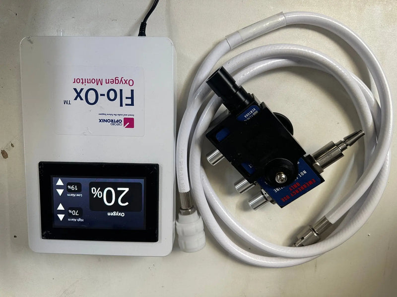 Oxford Optronix Flo - Ox Oxygen Monitor with Mark I Ventura CPAP Flow Generator - SelfiMed UK