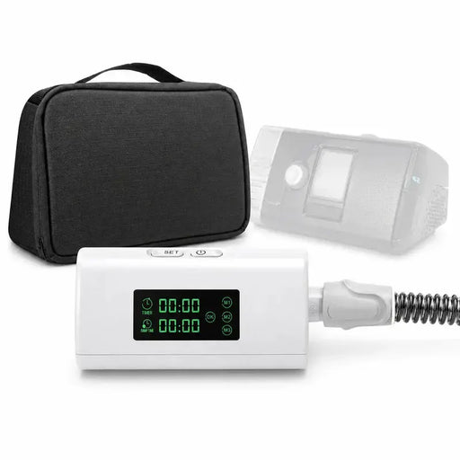 Portable CPAP Cleaner And Sanitiser with LED Display and Carrying Bag SelfiMed UK