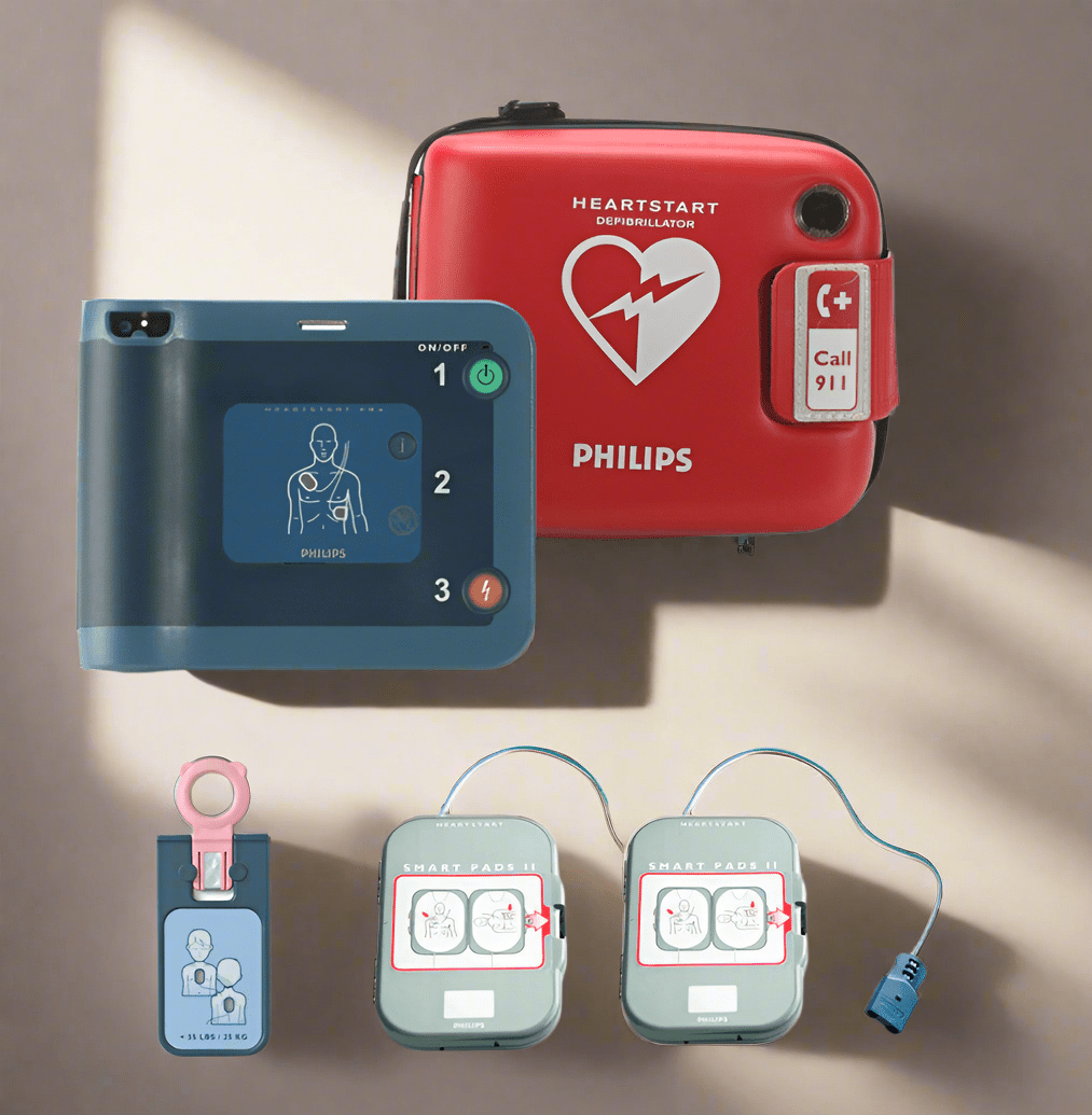 Aed Key Philips HeartStart FRx Defibrillator with Carry Case – SelfiMed UK