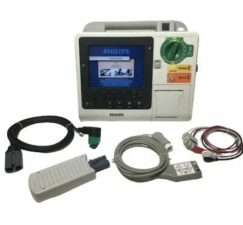Philips Heartstart XL+ Defibrillator with Brand New Battery heartstart defibrillator SelfiMed UK