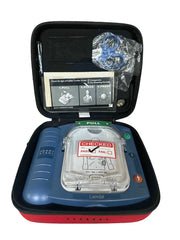 Philips/Laerdal HS1 AED Defibrillator with Pads & Carry Case - New LiMnO2 M5070A Battery 