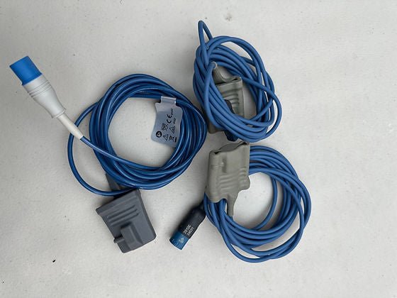 Philips M1191BL Spo2 Sensor Cable Adult Soft 9.8 ft 8 Pins Connector - SelfiMed UK