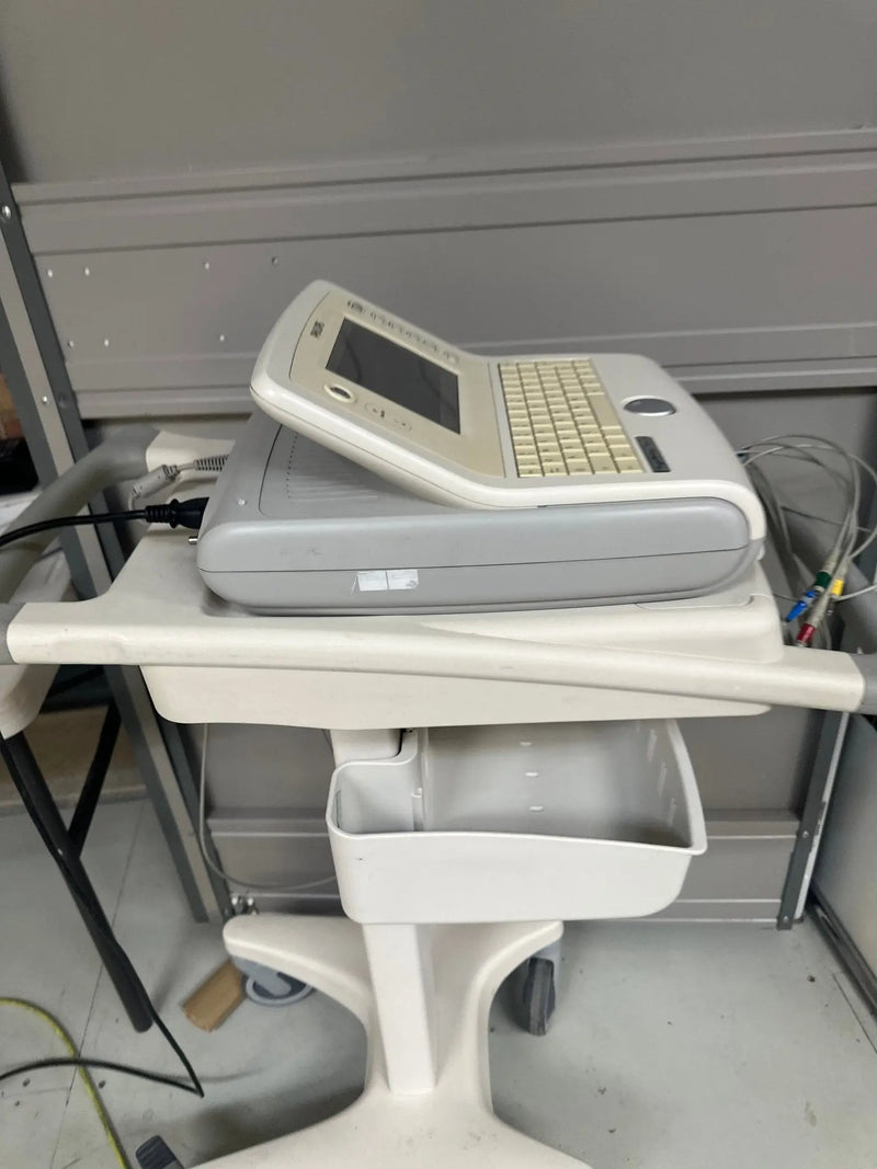 Philips PageWriter Trim II ECG Machine on Stand with 10 Lead ECG Leads - SelfiMed UK