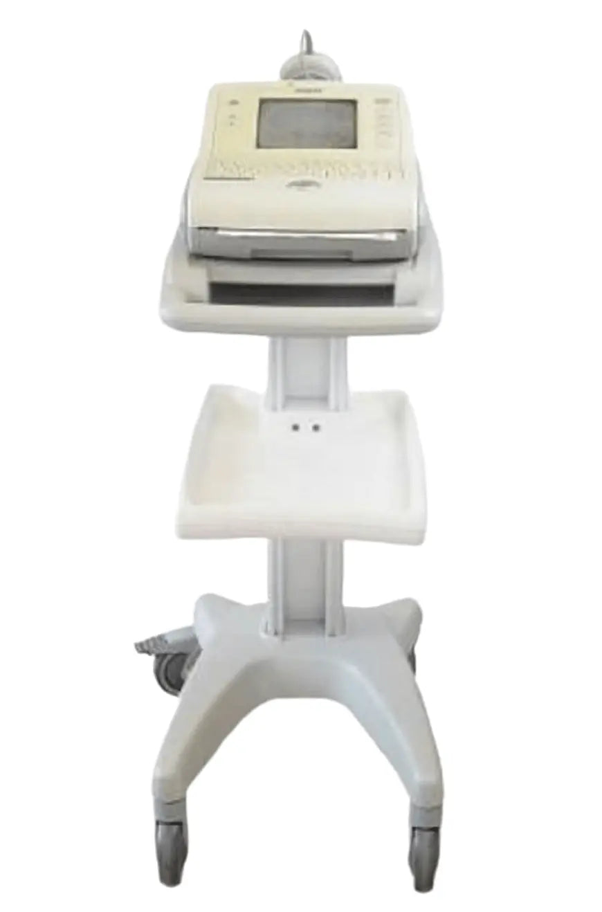 Philips PageWriter Trim II ECG Machine on Stand with 10 Lead ECG Leads ECG Machine SelfiMed UK