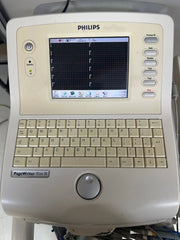 Philips PageWriter Trim II ECG Machine on Stand with 10 Lead ECG Leads - SelfiMed UK