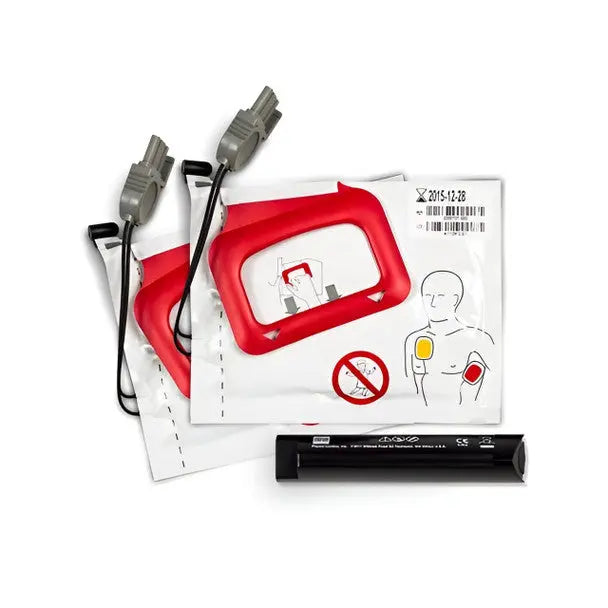 Physio Control Lifepak CR Plus Defibrillator in Case Physio Control