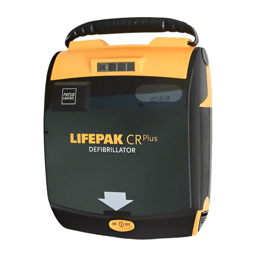 Physio Control Lifepak CR Plus Defibrillator in Case lifepak defibrillator case SelfiMed UK