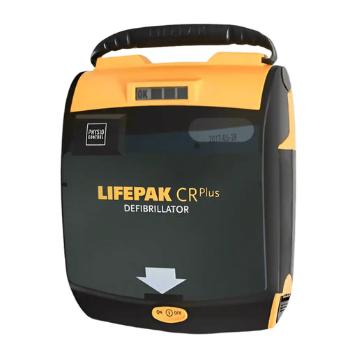 Physio Control Lifepak CR Plus Defibrillator in Case with Box and Li/S02C12 Battery - SelfiMed UK