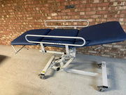Plinth Co Hydraulic 3 Way Patient Examination Couch with Side Rails - SelfiMed UK