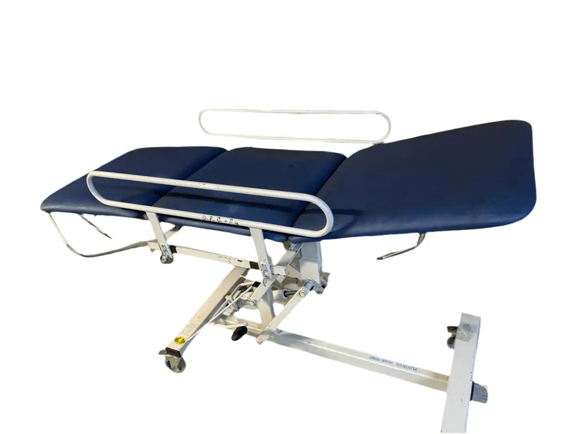 Plinth Co Hydraulic 3 Way Patient Examination Couch with Side Rails examination couch SelfiMed UK