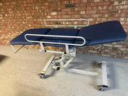 Plinth Co Hydraulic 3 Way Patient Examination Couch with Side Rails - SelfiMed UK