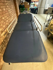 Plinth Co Hydraulic 3 Way Patient Examination Couch with Side Rails - SelfiMed UK