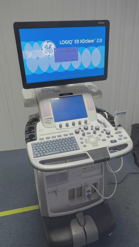 GE Logiq E9 Ultrasound Machine (2019) with
