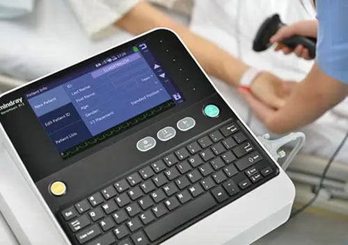 Mindray BeneHeart R12 ECG Recorder on Trolley SelfiMed UK