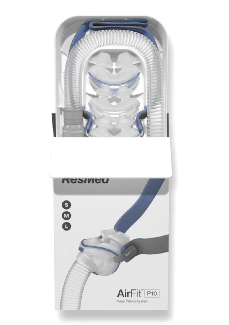 Resmed AirFit P10 Nasal Pillows CPAP Mask - SelfiMed UK