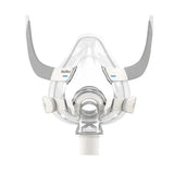 ResMed CPAP mask on a white background