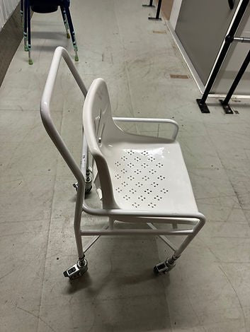 Roma Medical Wheeled Mobile Shower Chair - SelfiMed UK