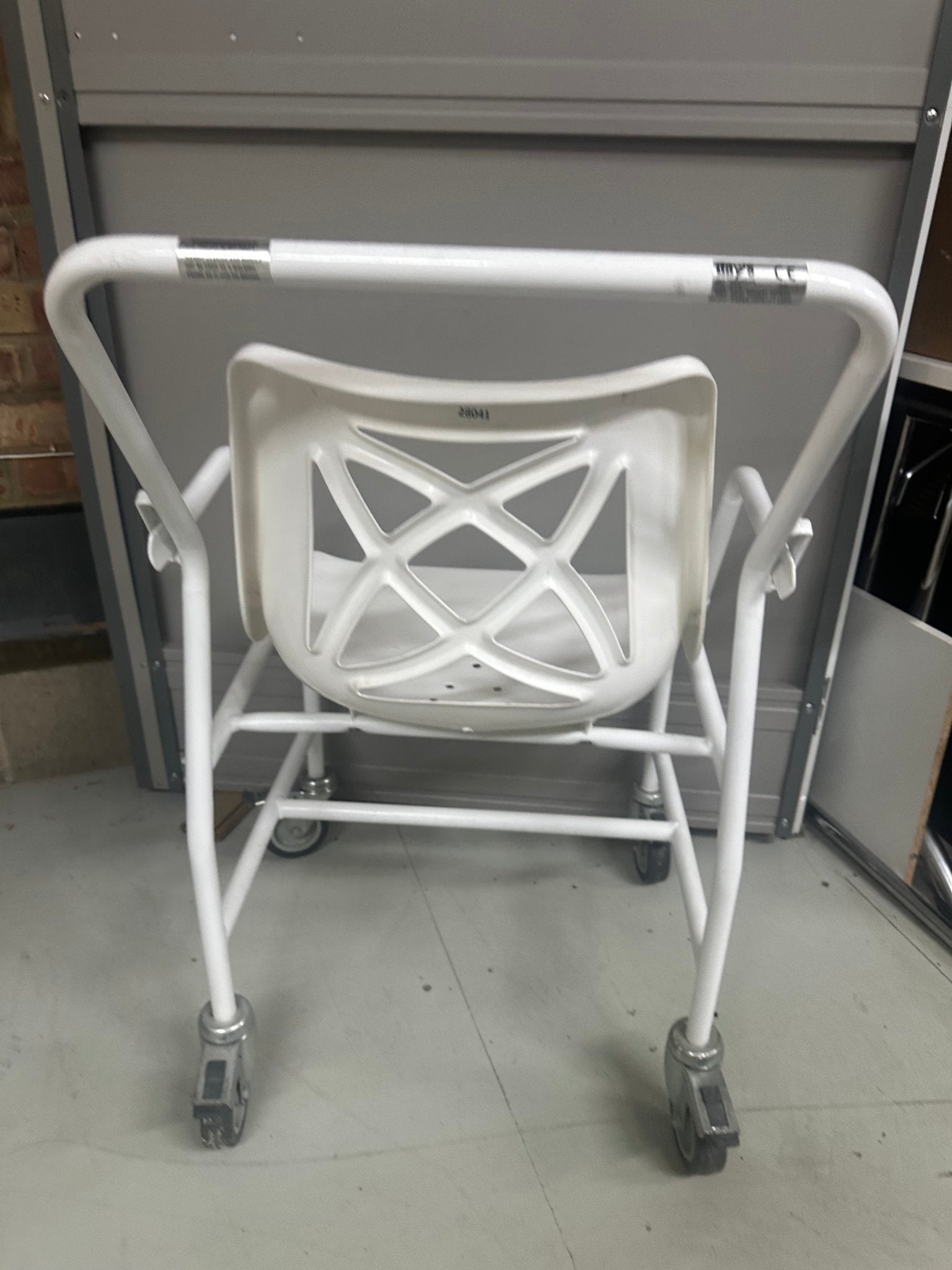 Roma Medical Wheeled Mobile Shower Chair - SelfiMed UK