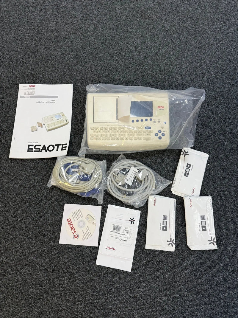 Seca CT8000i ECG Machine with 10 - Lead ECG Leads in Box - SelfiMed UK