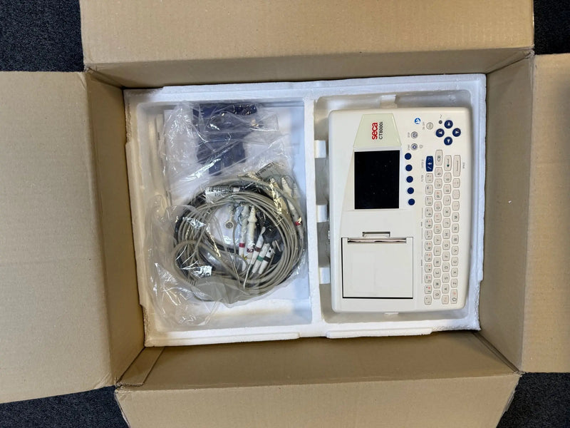 Seca CT8000i ECG Machine with 10 - Lead ECG Leads in Box - SelfiMed UK