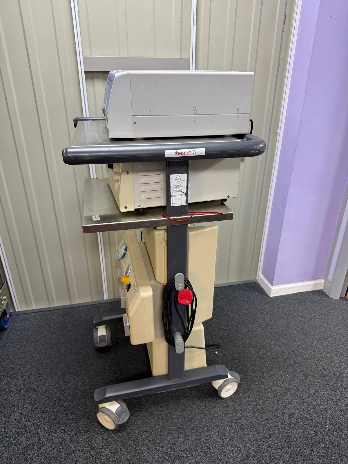 Eschmann E30 Electrosurgical / Diathermy Unit on Eschmann ST80 Suction Stand with Dual Footswitch SelfiMed UK