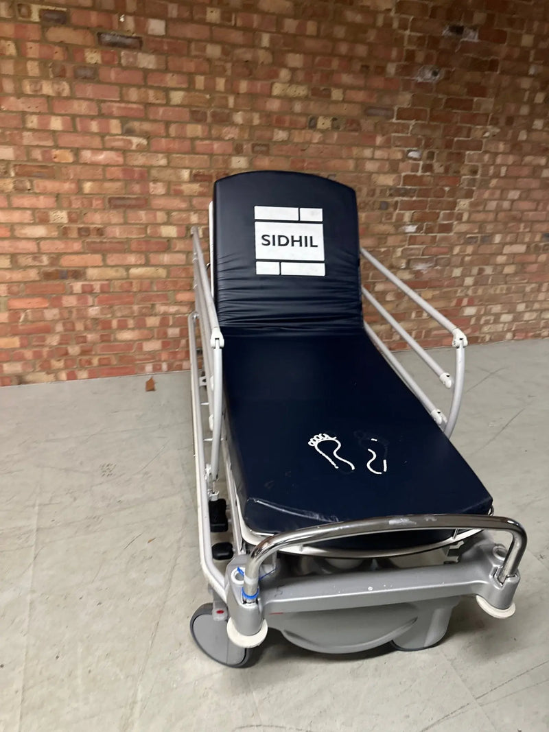 Sidhil EMED 1200 Hydraulic Patient Trolley with Mattress - SelfiMed UK
