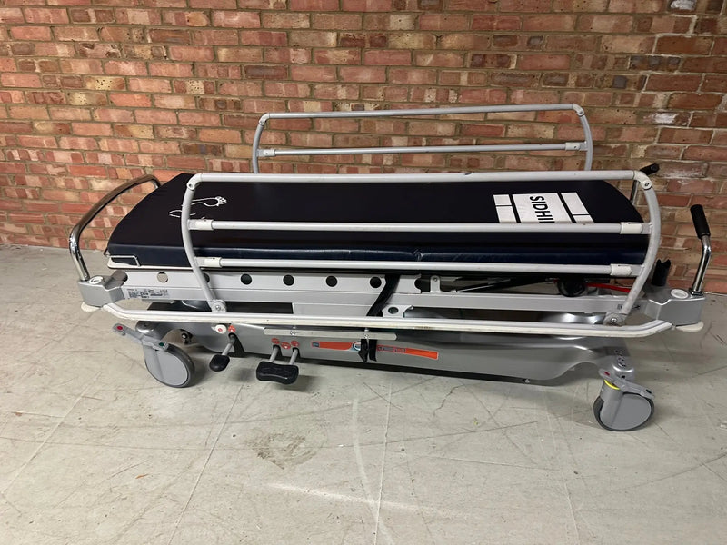 Sidhil EMED 1200 Hydraulic Patient Trolley with Mattress - SelfiMed UK